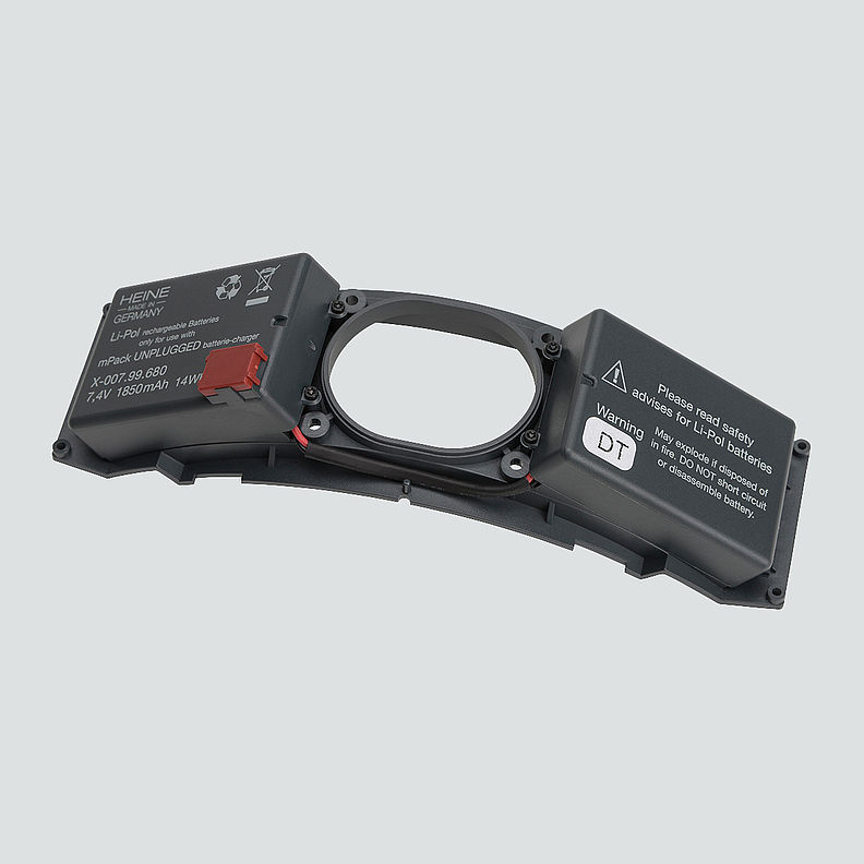 HEINE Lithium-Polymer rechargeable battery for mPack UNPLUGGED